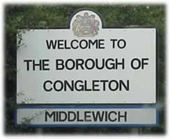 Middlewich Welcome Sign