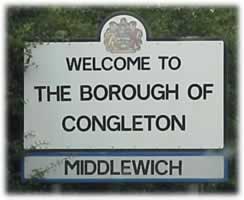 Middlewich Welcome Sign